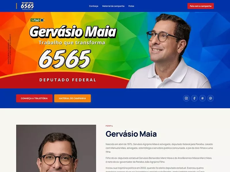 Gervásio Maia Deputado Federal