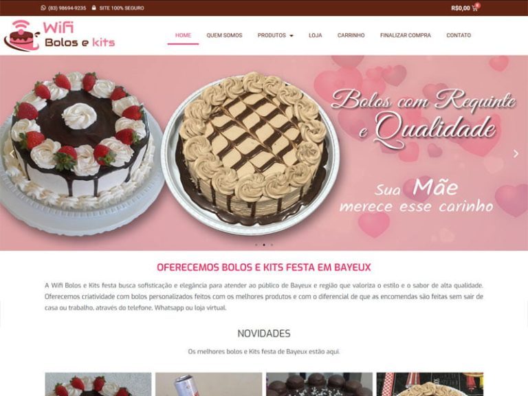 Wifi bolos e kits